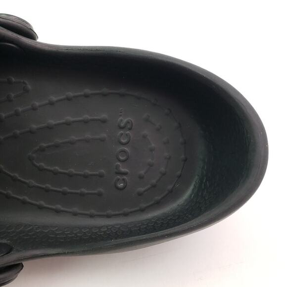 Crocs Mercy Work Womens Size 9 Black Slip On Slip Resistant Work Clog Shoes - Picture 9 of 10